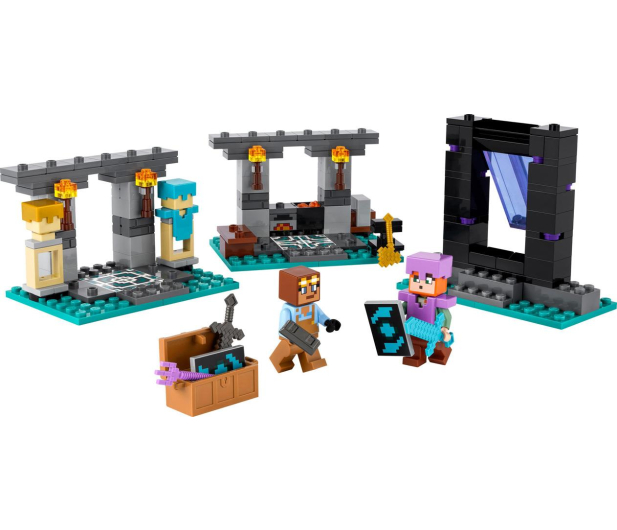 LEGO Minecraft 21252 Zbrojownia - 1202307 - zdjęcie 3